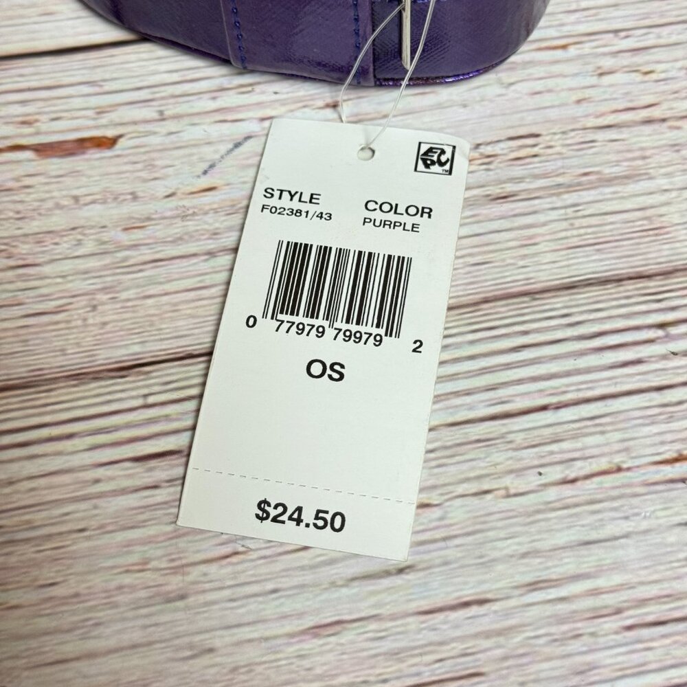 STELLA & MAX Heart Shaped Compact Jewelry Box - Purple - Picture 5 of 5